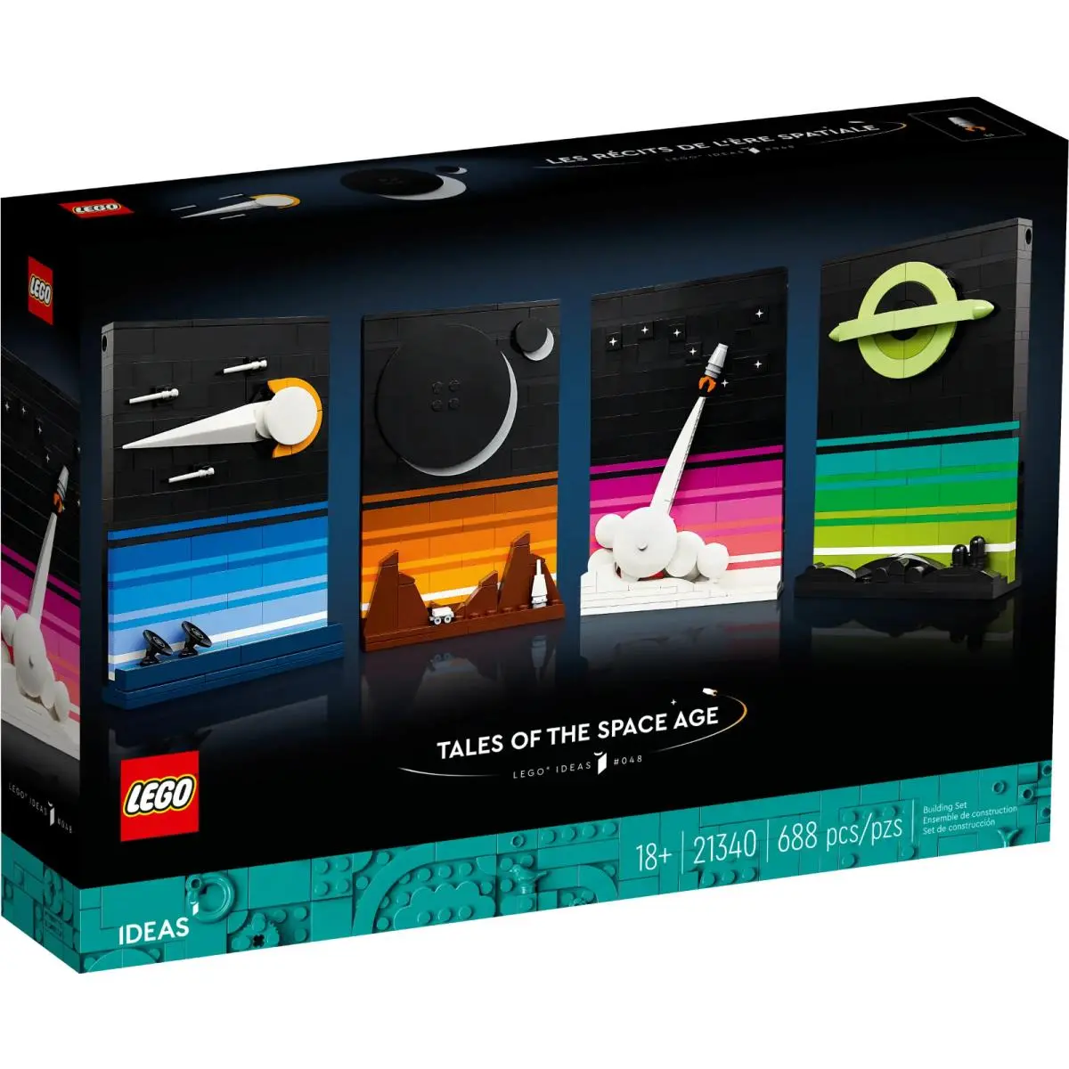 Lego Ideas 21340 Tales Of The Space Age