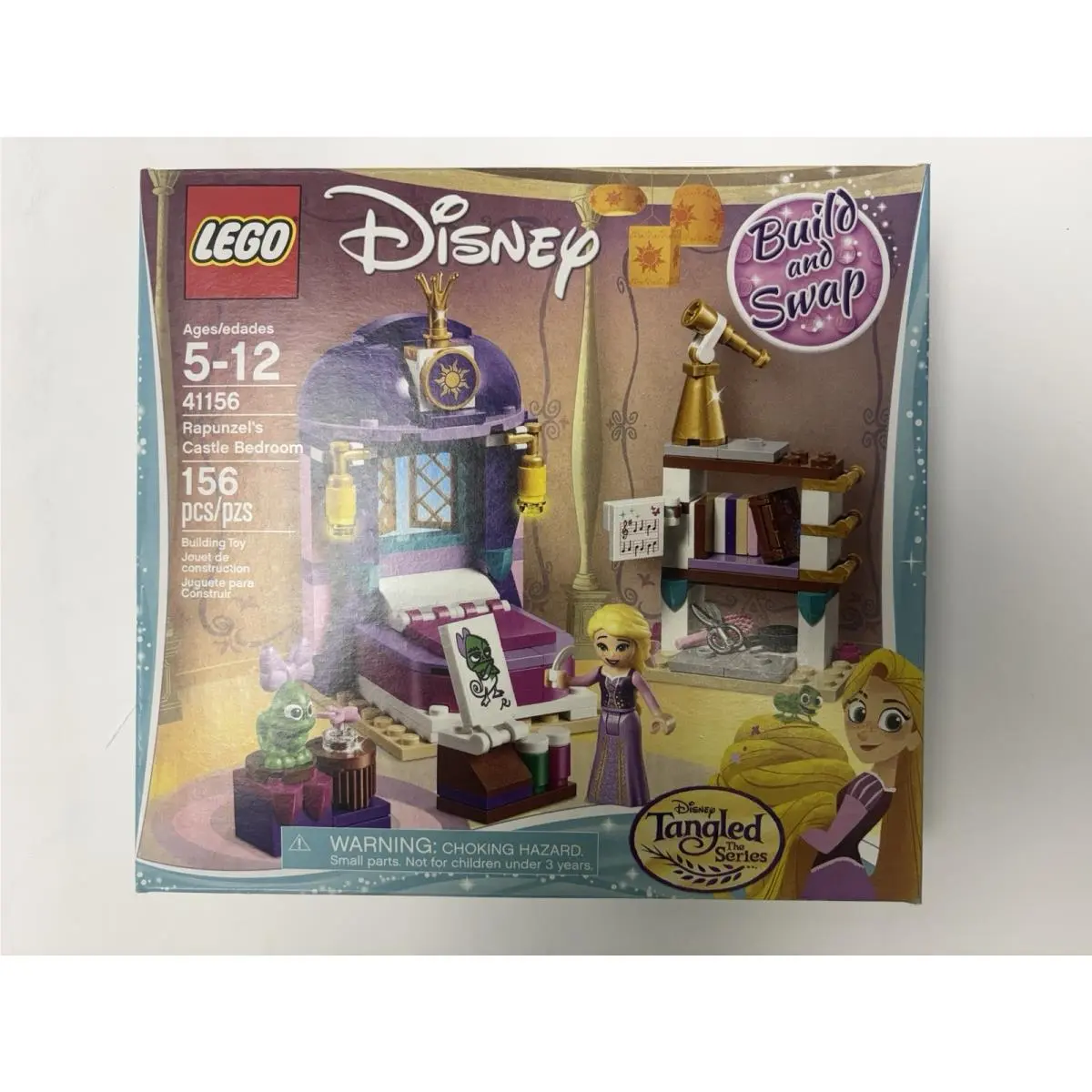 Lego Rapunzel`s Castle Bedroom - Tangled Disney Princess - 41156