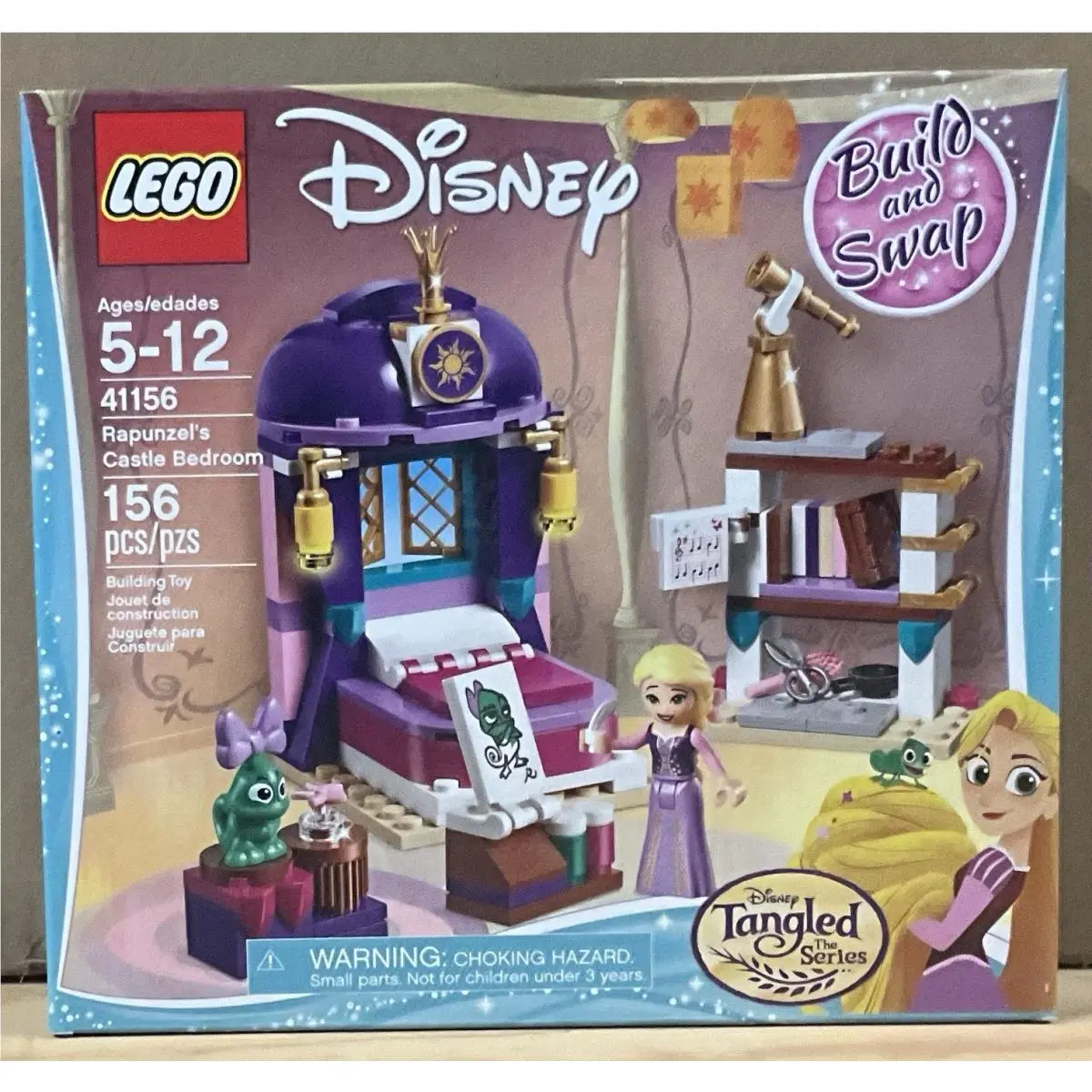 Lego 41156 - Rapunzel`s Castle Bedroom - Tangles - Disney Princess