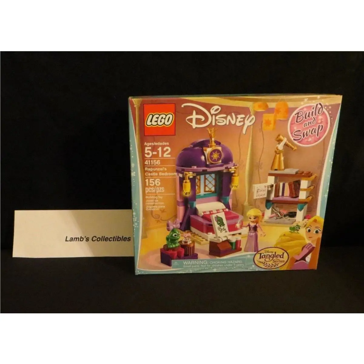 Lego Disney 41156 Rapunzel`s Castle Bedroom - 156 Pieces Tangled The Series Set