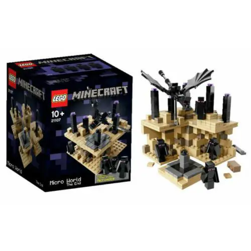 Retired Lego 21107 Minecraft Micro World The End