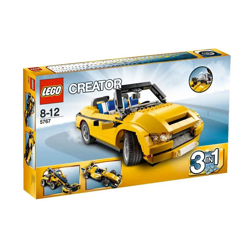 Lego Cool Cruiser 5767 Creator 3 IN 1 Set with 621 Pieces