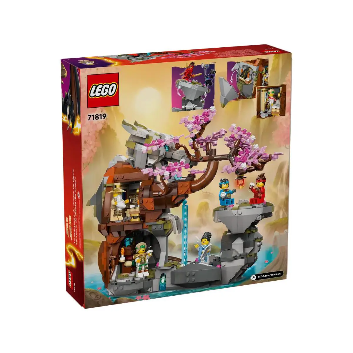 Lego 71819 Ninjago Dragons Rising Dragon Stone Shrine 1212 Pcs