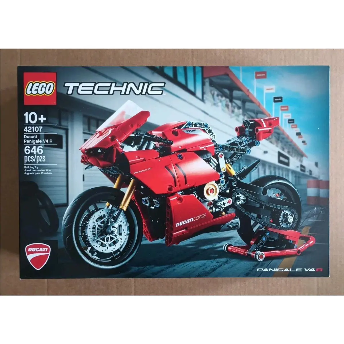 Lego Technic 42107 Ducati Panigale V4 R Retired Set In Box