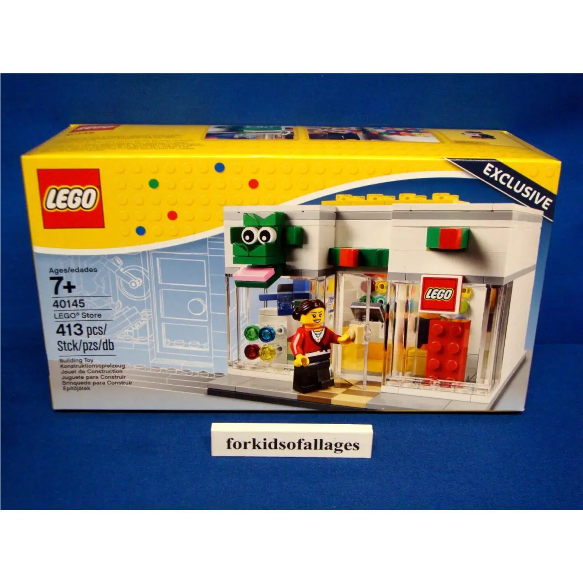 Lego 40145 Icons Lego Store Exclusive 413pcs
