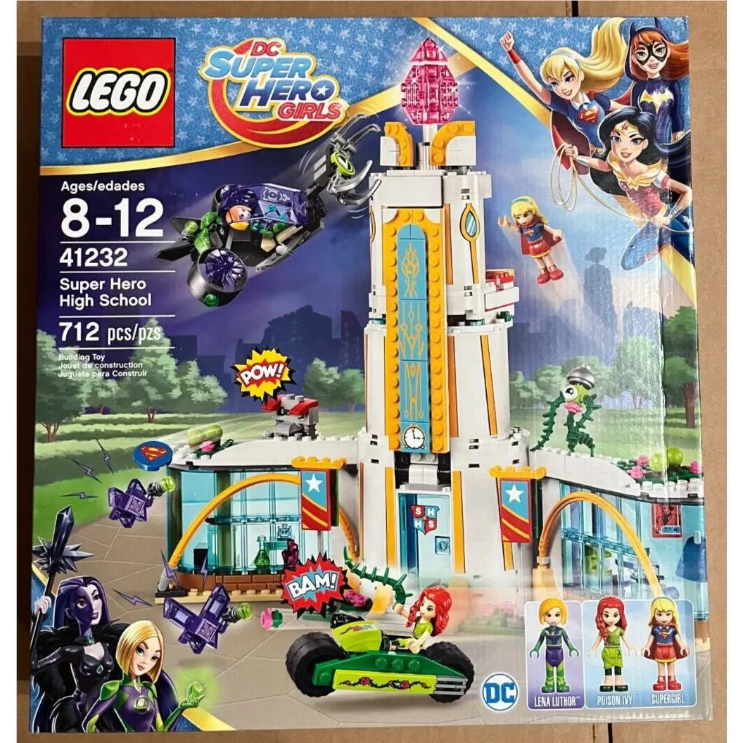 Lego DC Super Hero Girls 41232 -super Hero High School - Retired 2018