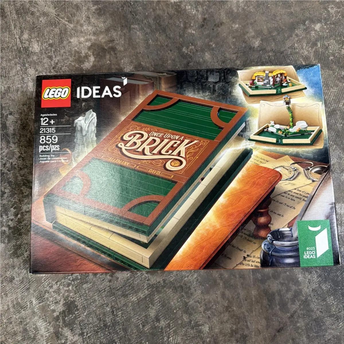 Lego Ideas 21315 Pop-up Book 859 Pieces Retired Set Box