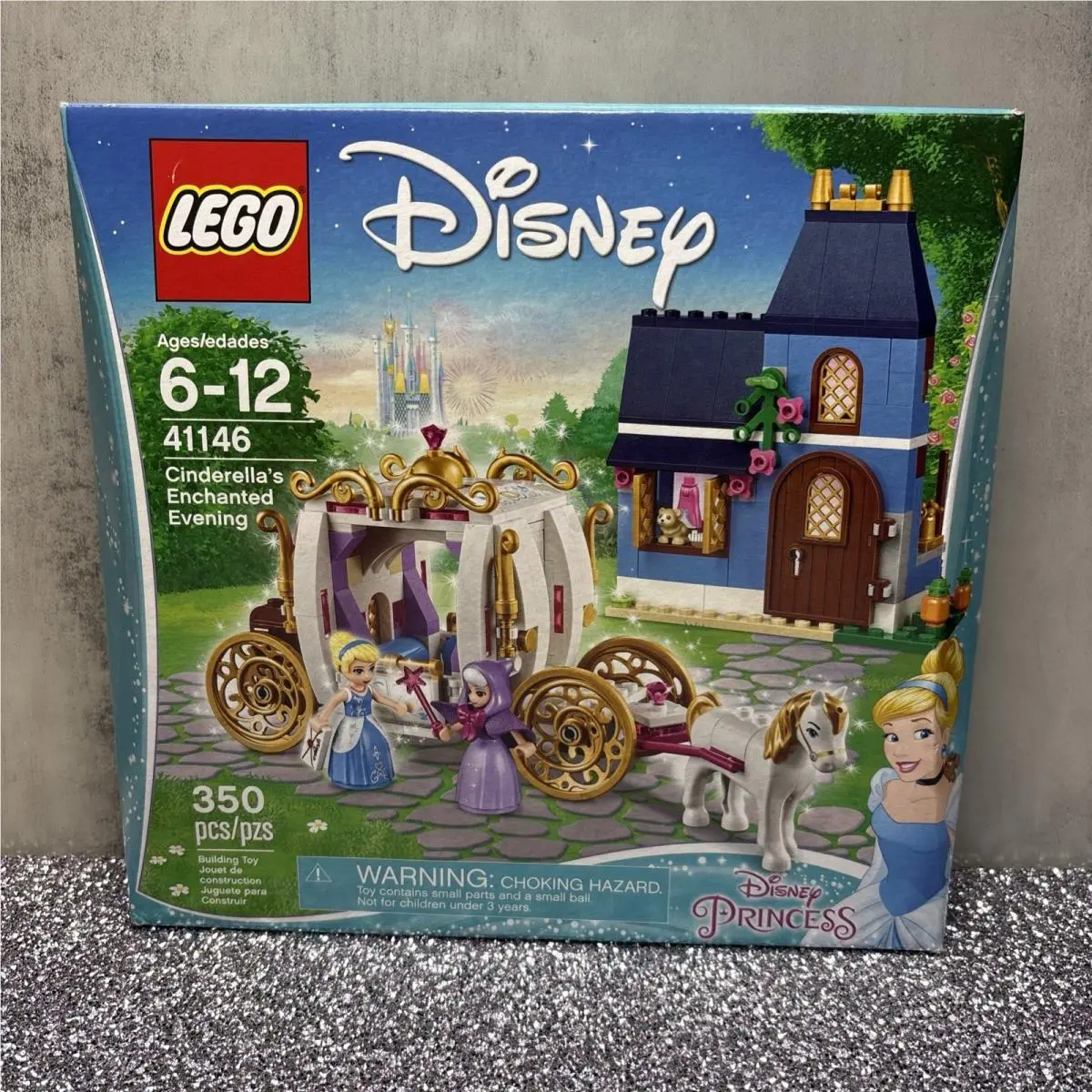 2017 Disney Princess Cinderella`s Enchanted Evening Lego 41146 6-12 Yrs