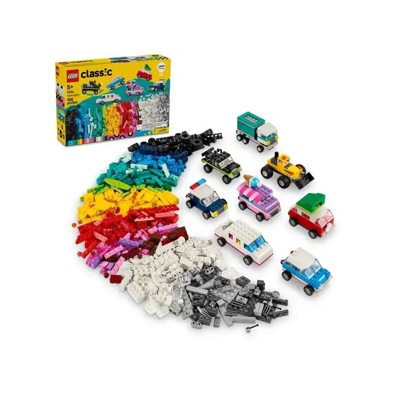 Lego Creative Vehicles 11036 Classic Minifigure Building Set