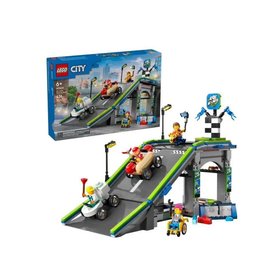 Box Lego 60460 City No Limits Race Car Soap Box Ramp Track