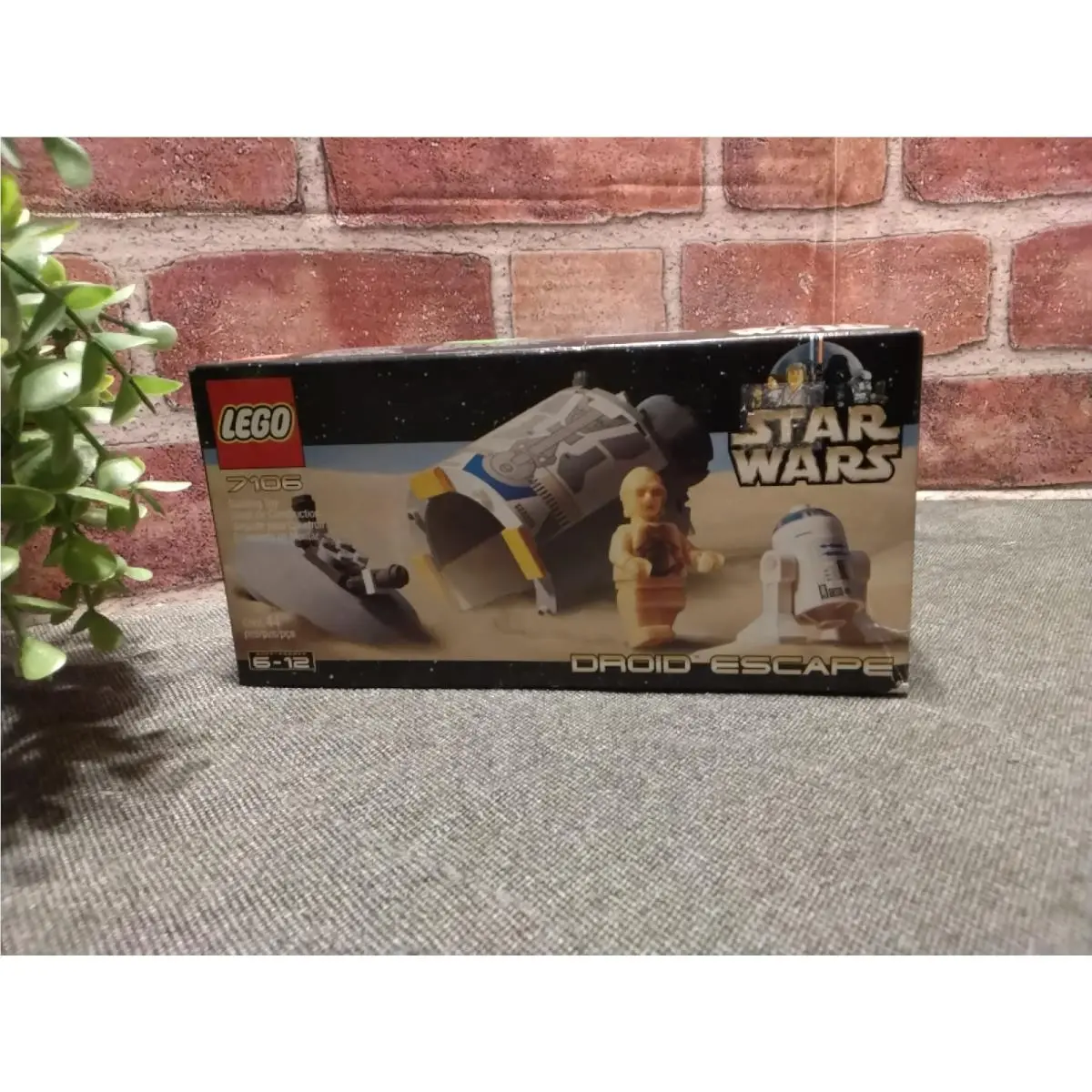 Vtg 1999 Lego Star Wars Droid Escape Set 7106