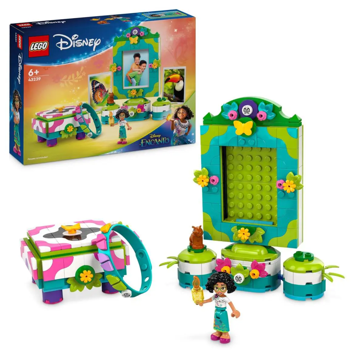 Lego ǀ Disney Encanto Mirabel’s Photo Frame and Jewellery Box Buildable Toy For