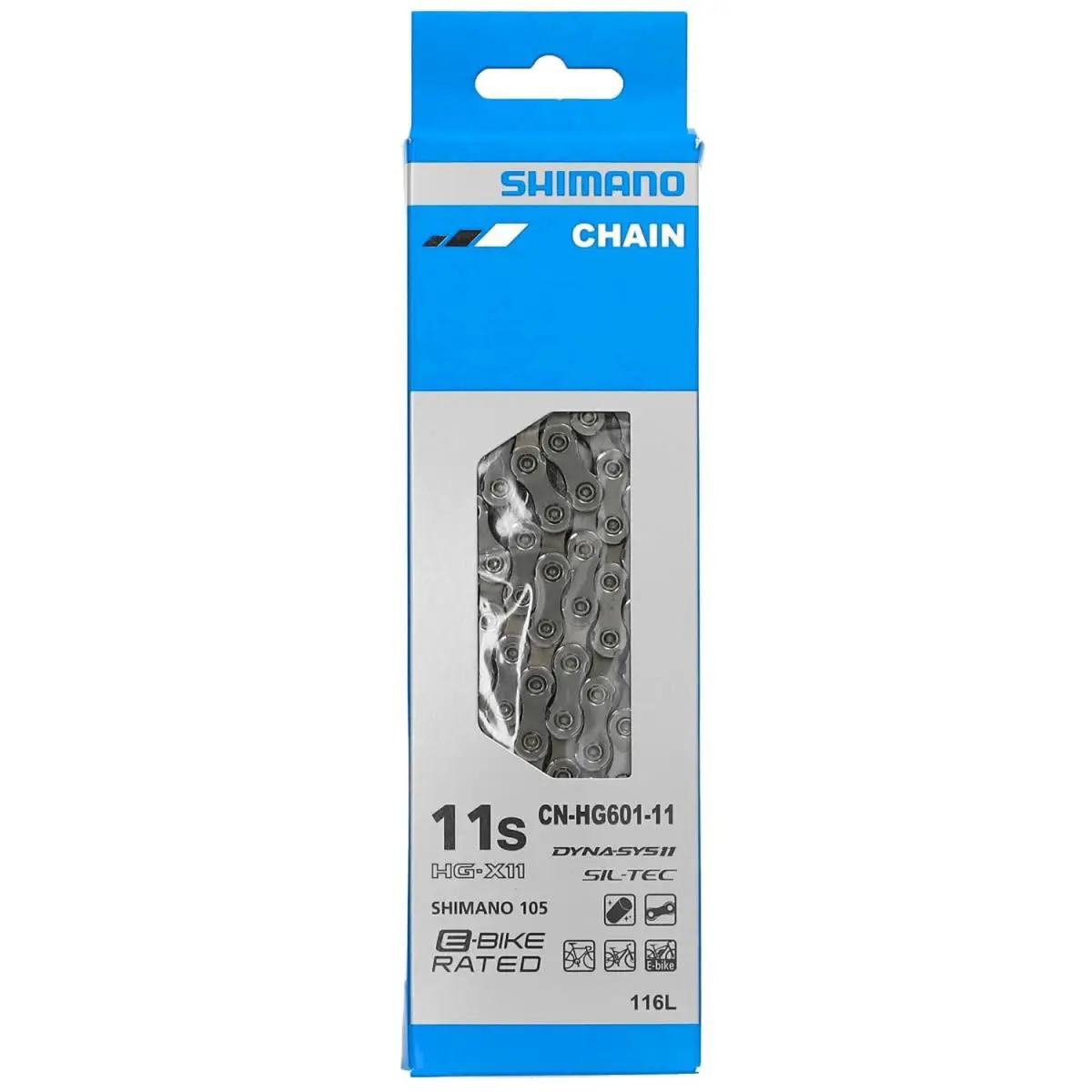 Shimano Chain HG601 11SPEED 116L S/tec Silver