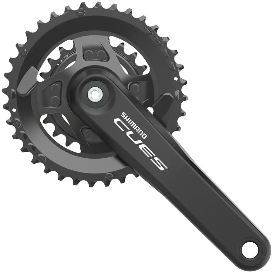 Shimano Cues FC-U4010-2 Crankset 9-Speed 175mm Riveted 36/22t Riveted