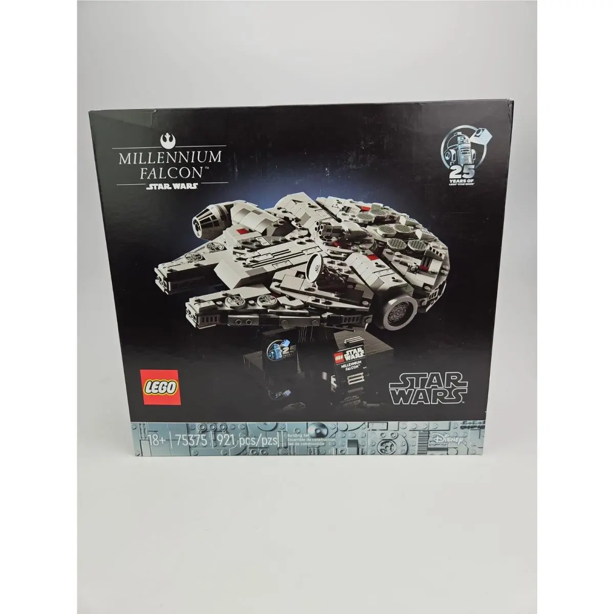 Lego Star Wars Millennium Falcon 75375 921pcs 18+ Display Stand Included