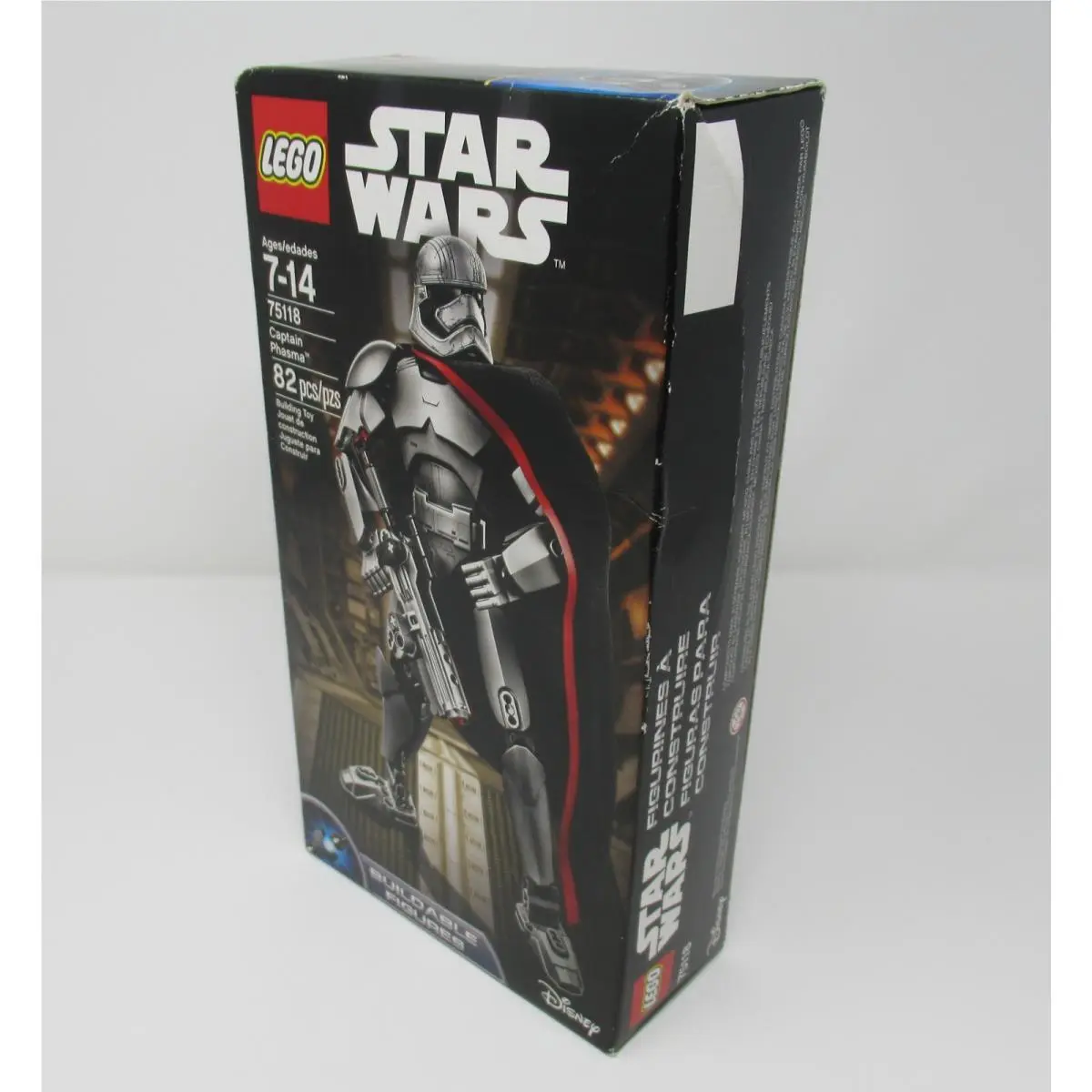 Lego Disney Star Wars: Captain Phasma Buildable Figure 82 Pcs 75118