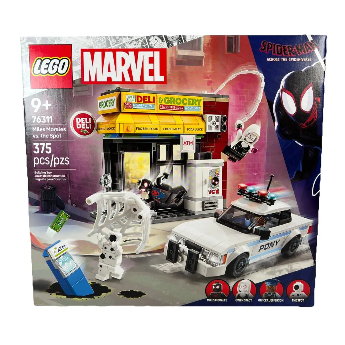 Lego Super Heroes: Spider-verse: Miles Morales Vs. The Spot 76311