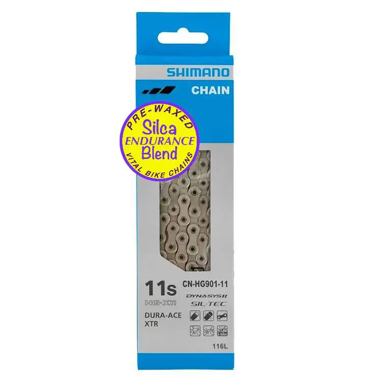 Shimano Duraace Xtr HG901-11 Chain 11 Speed - Silca Endurance Waxed