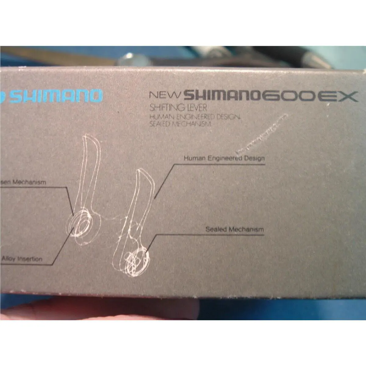 Shimano  - Shimano 600 EX - SL-6207 - Silver 7