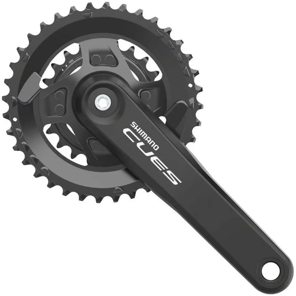 Shimano Cues FC-U4010-2B Crankset - 170mm 9/10/11-Speed 36/22t Riveted Hollowtec