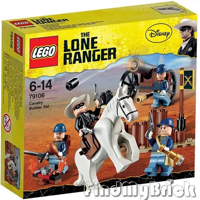 Lego The Lone Ranger 79106 Cavalry Builder Set