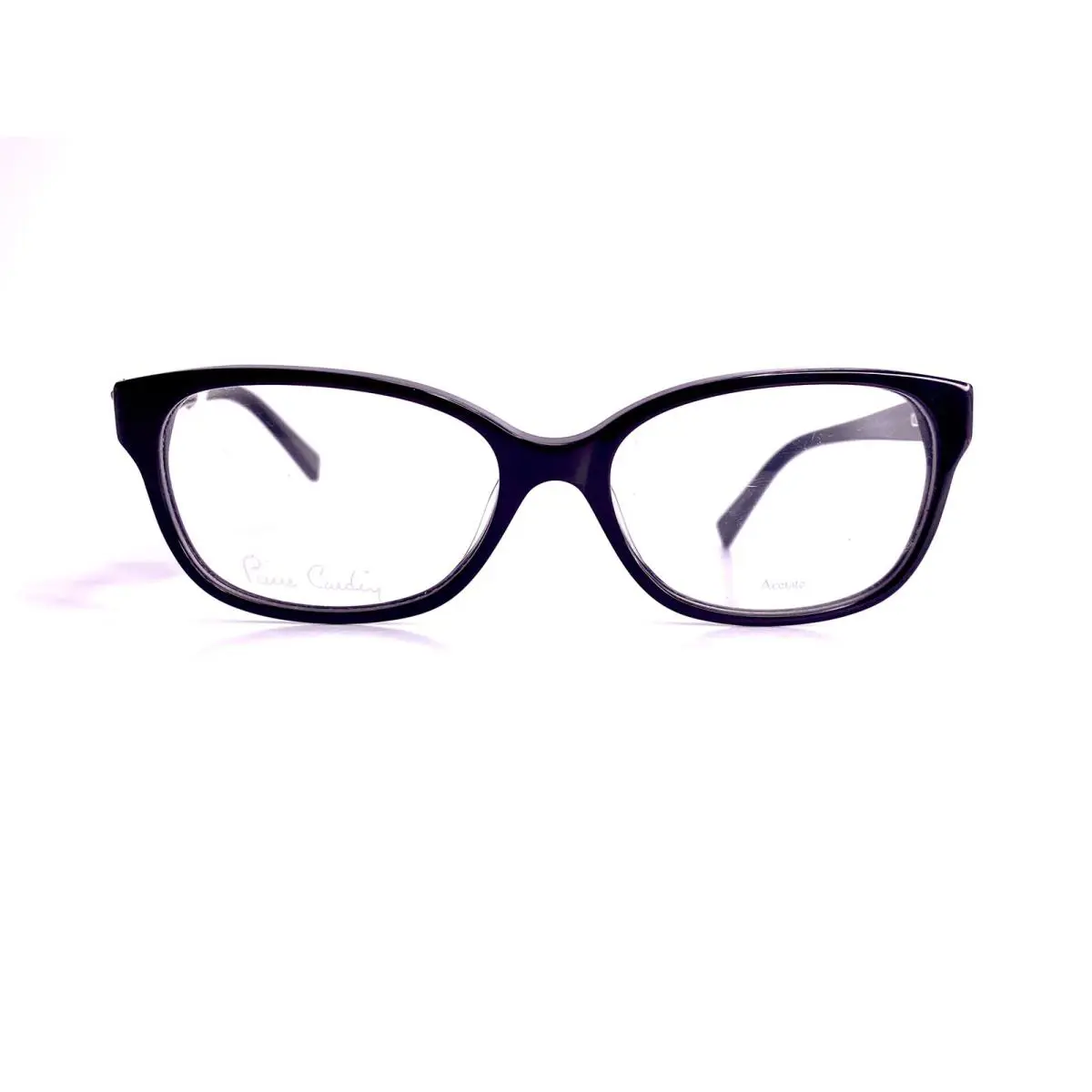 Cat Eye Frame Eyeglasses PC8434 807 Black Red 53 16 140 by Pierre Cardin