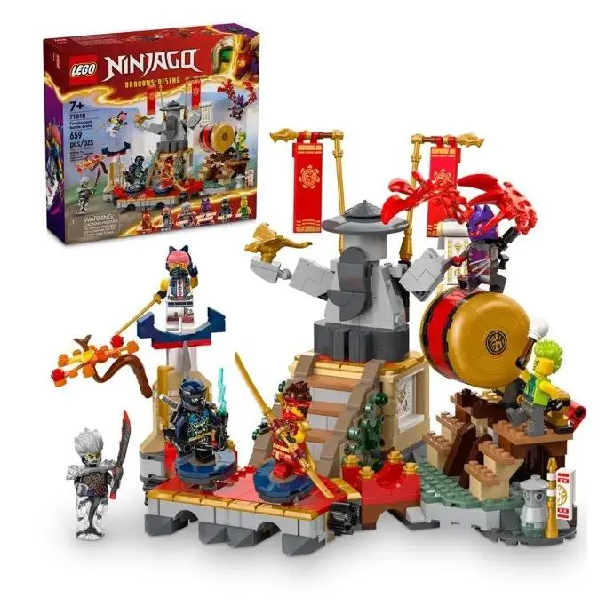 Lego Ninjago Dragons Rising Tournament Battle Arena 659 Pieces 71818