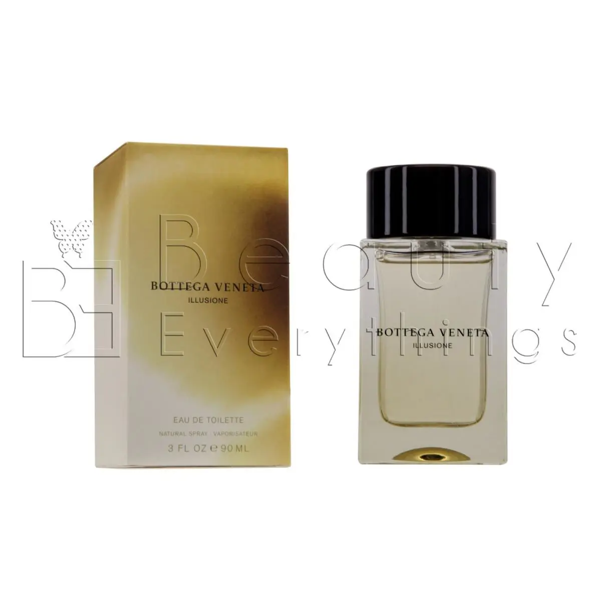 Illusione 3.0oz / 90ml Eau De Toilette Spray For Men by Bottega Veneta