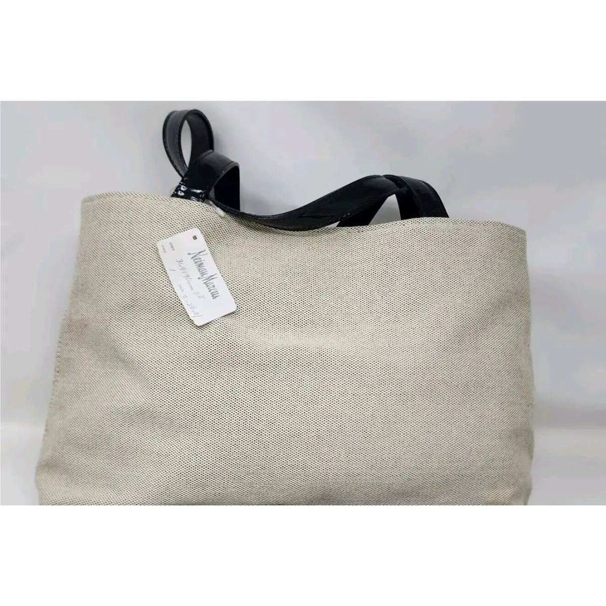Bottega Veneta Neiman Marcus Tote Bag Canvas Ivory