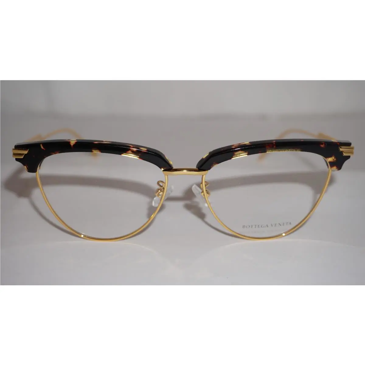 Bottega Veneta Eyeglasses Cateye Dark Havana BV1010O 002 54 15 140