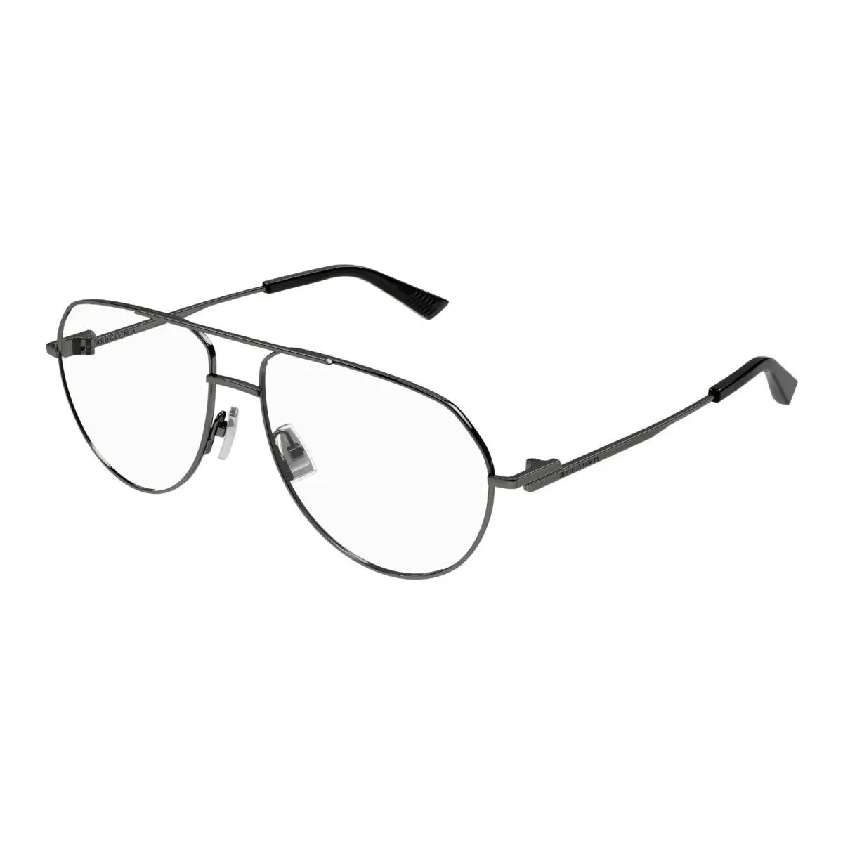 BV1302O Gunmetal 003 Eyeglasses by Bottega Veneta
