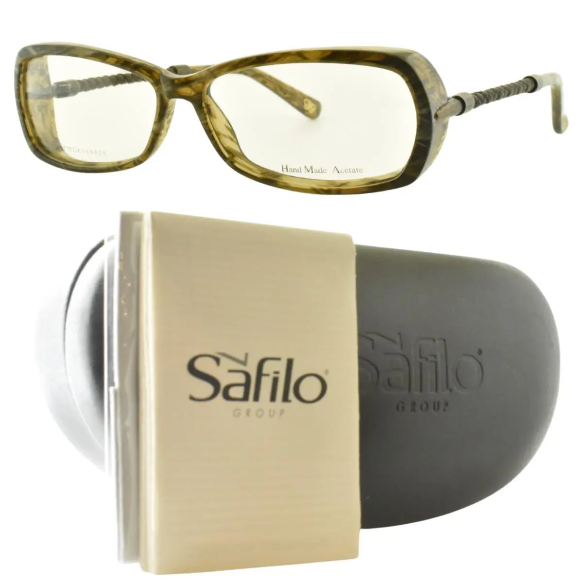 BV 97 3V6 Grey Brown Butterfly Full Rim Women Optical Frame by Bottega Veneta