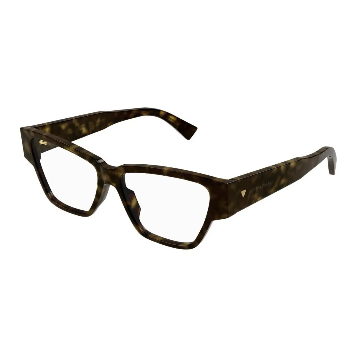 BV1288O Havana 002 Eyeglasses by Bottega Veneta