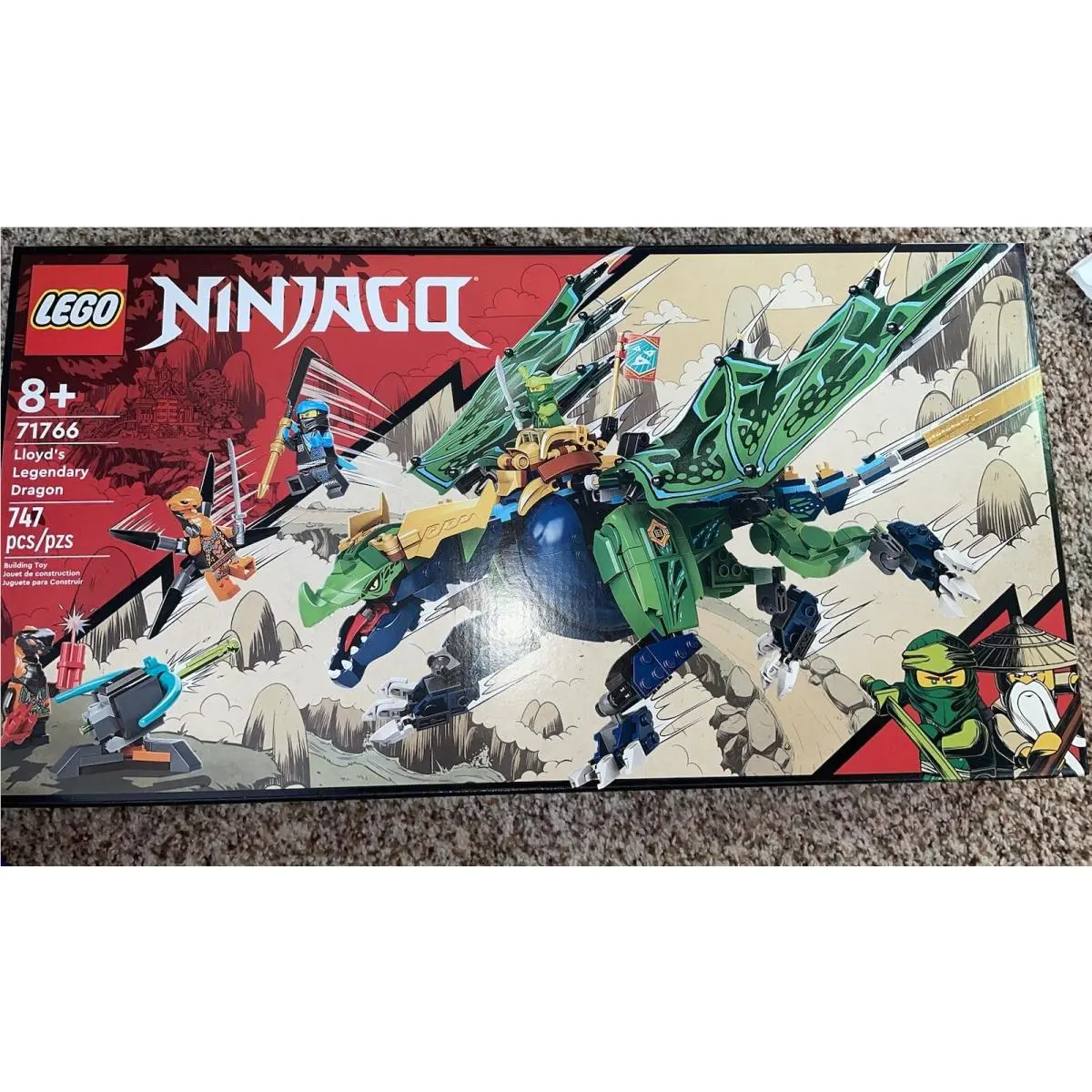 Lego Ninjago: Lloyd’s Legendary Dragon 71766