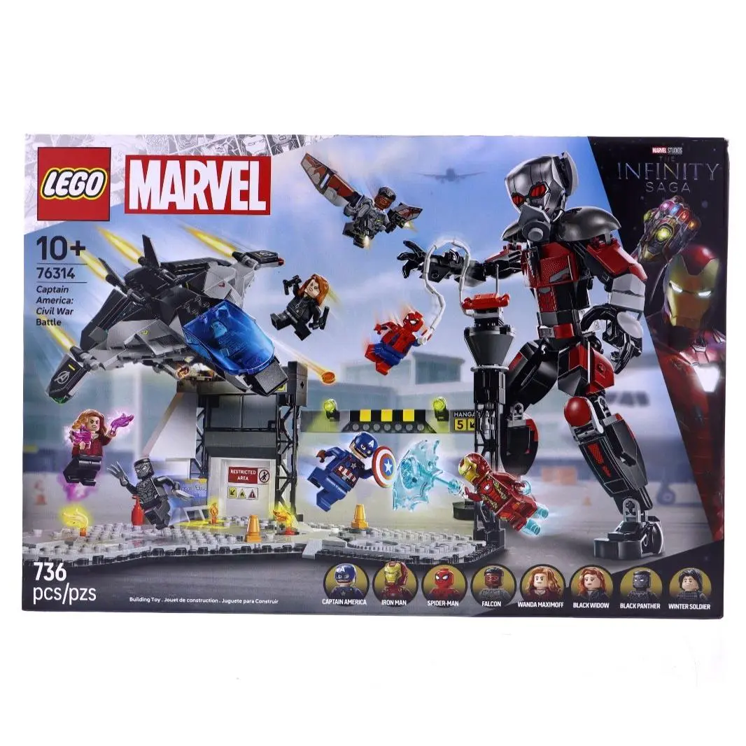 Lego Marvel Captain America: Civil War Battle 76314