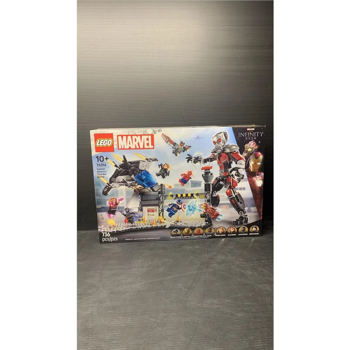 Lego 76314 Marvel Infinity Saga Captain America: Civil War Battle 2025
