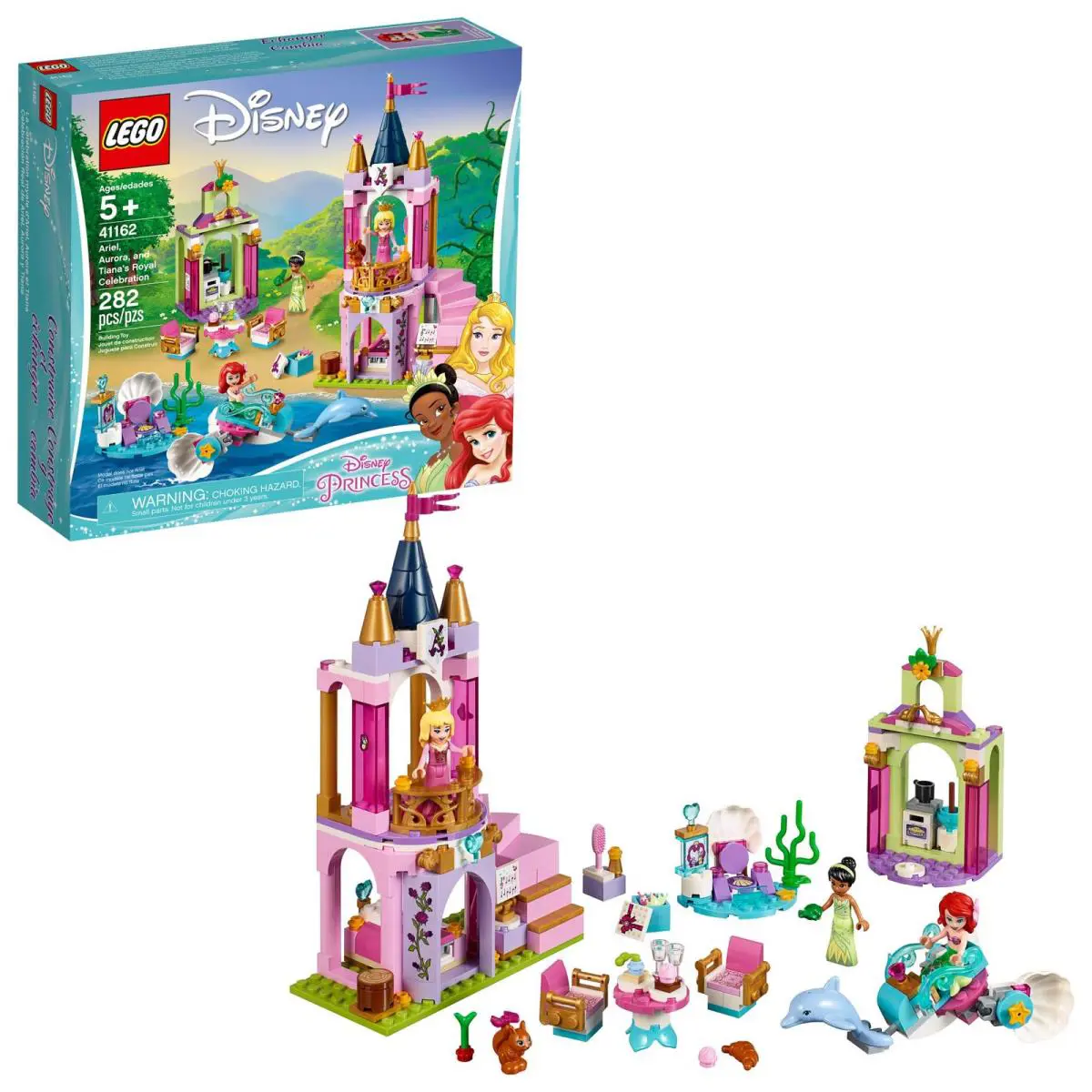 Lego Ariel Aurora and Tiana`s Royal Celebration 41162