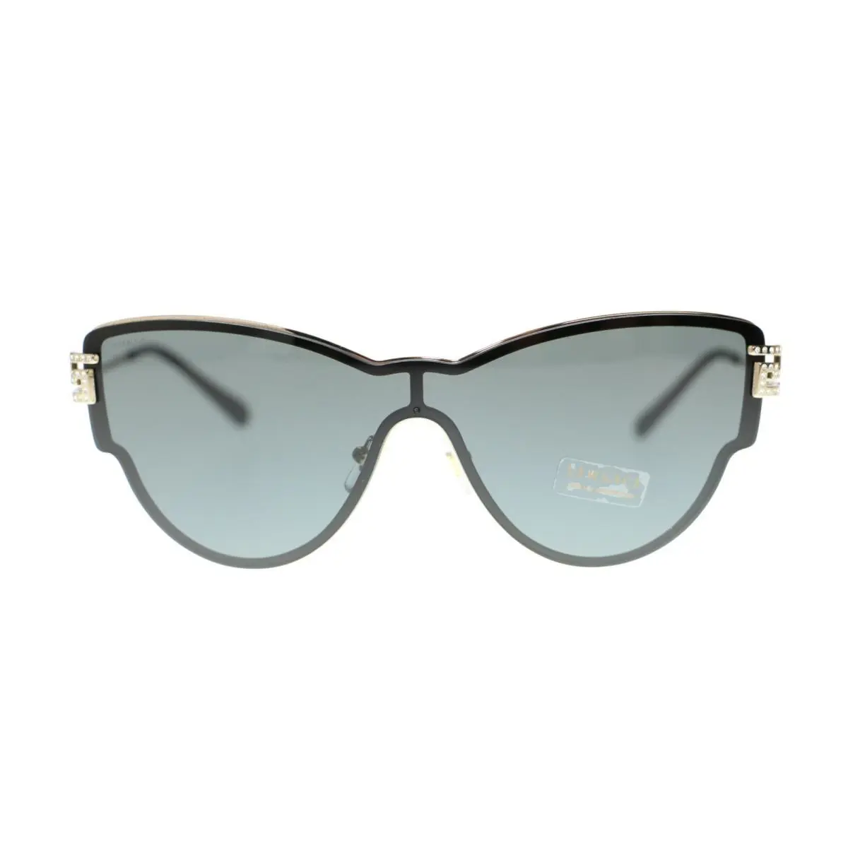 Cat Eye Women`s Sunglasses VE2172B 42mm 125287 Pale Gold/Grey by Versace