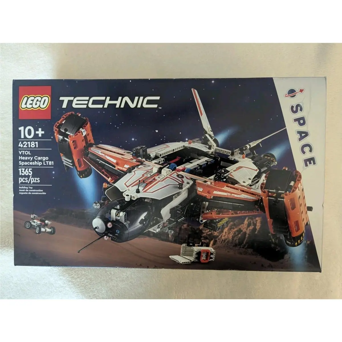 Lego Technic: Vtol Heavy Cargo Spaceship Lt81 42181 New/sealed