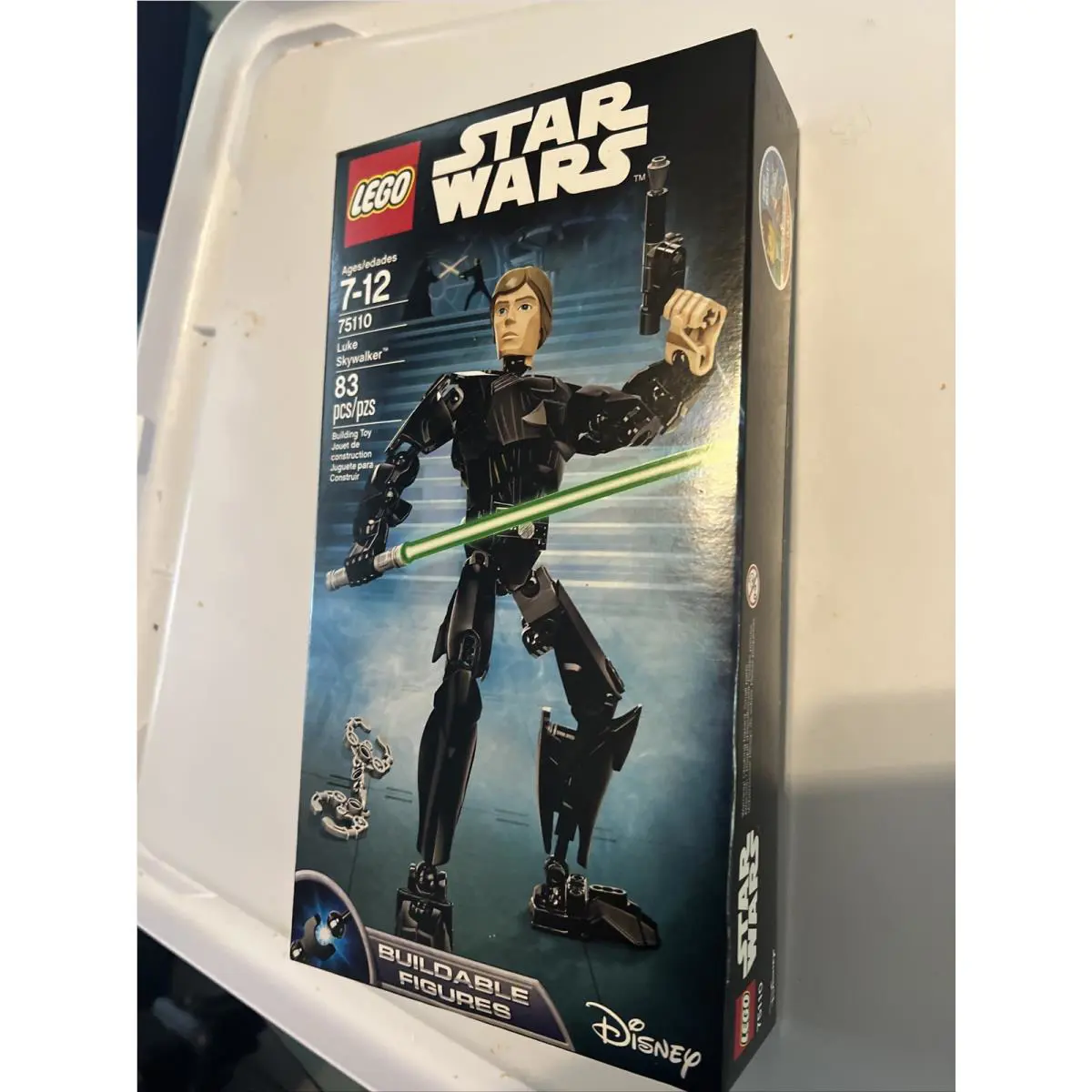 Star Wars Disney Lego Luke Skywalker 75110 in Dented Box