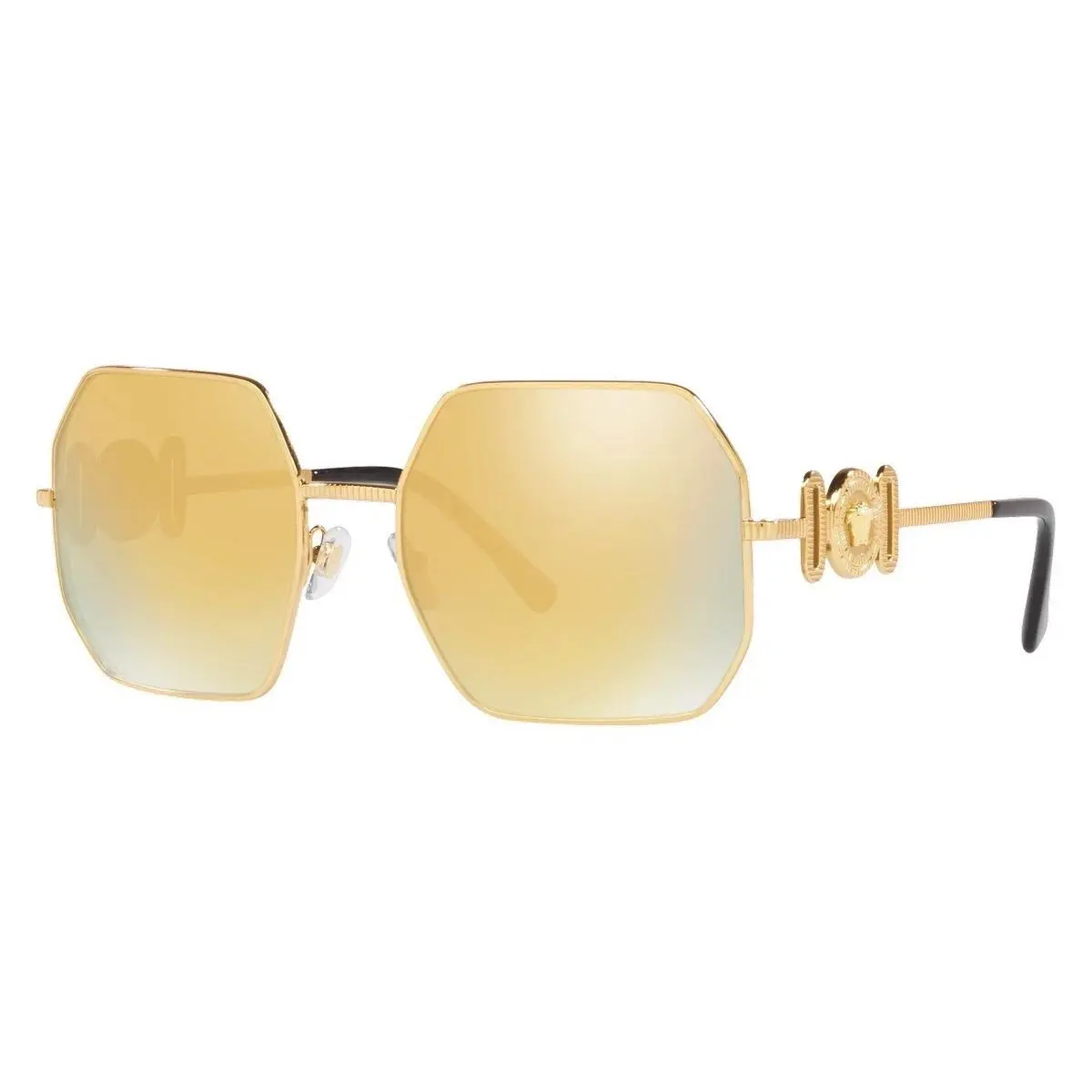 Versace Sunglasses VE2248 10027P Gold Frame / Brown Mirror Gold Lens 58mm