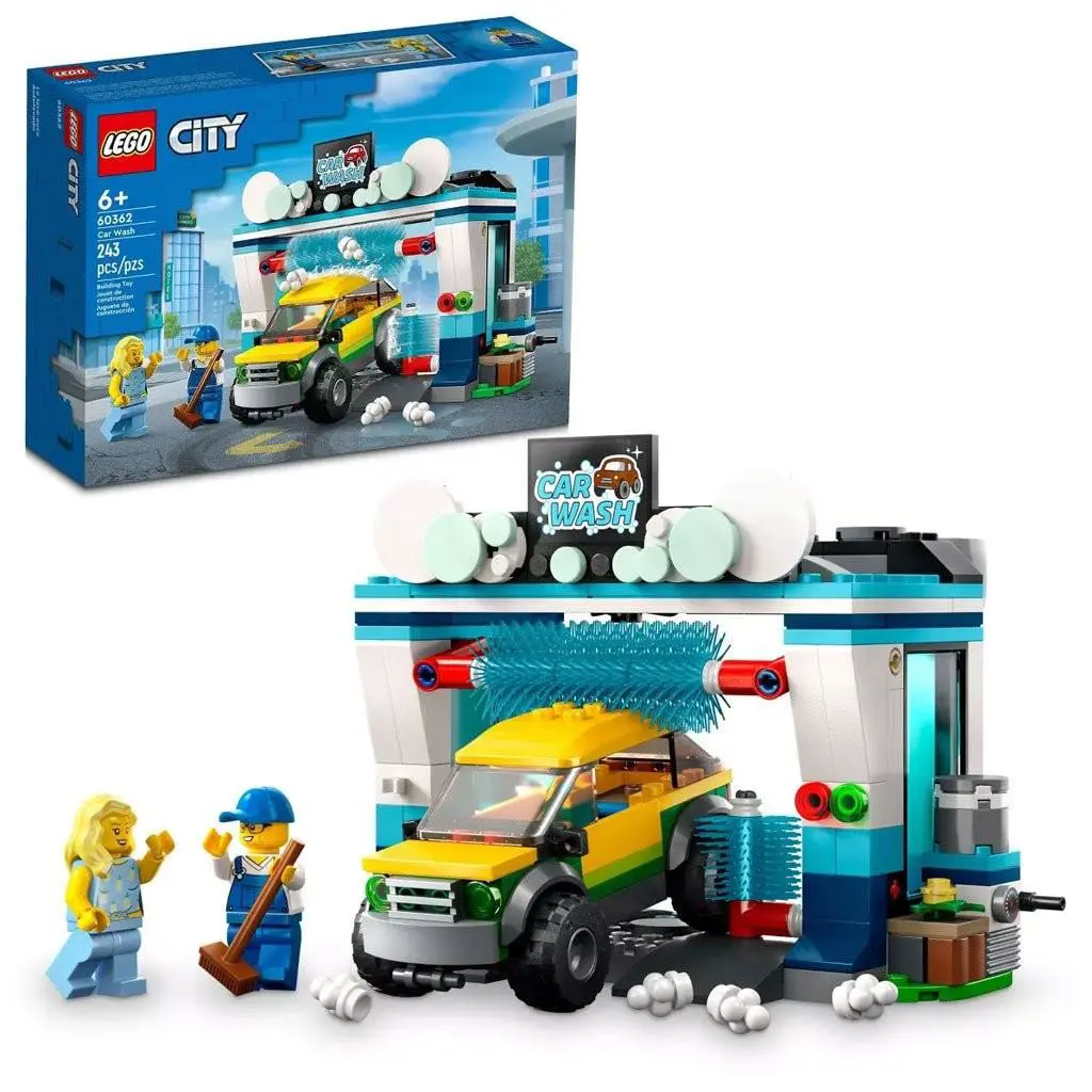 Lego City Car Wash Building Set 60362