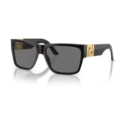 Versace Mens Sunglasses VE4296 GB1/81 Black/grey Acetate Polarized 59mm