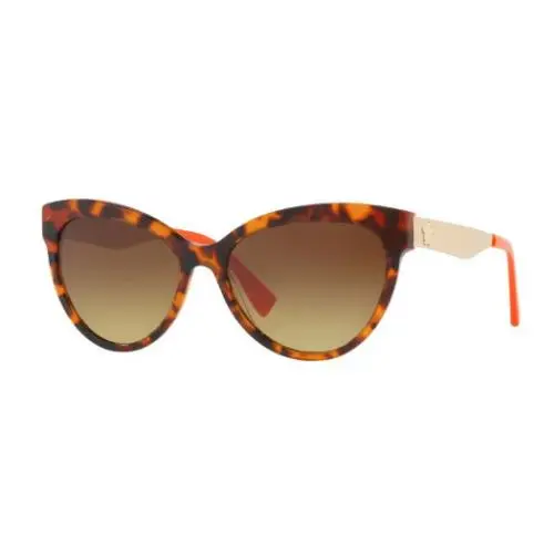 Sunglasses VE4338 5244/13 Havana Orange / Gradient Brown Size 57mm by Versace
