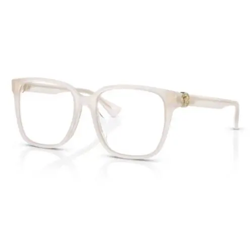 Versace 0VE3332D 5391 Opal Milk 55 MM Square Women`s Eyeglasses