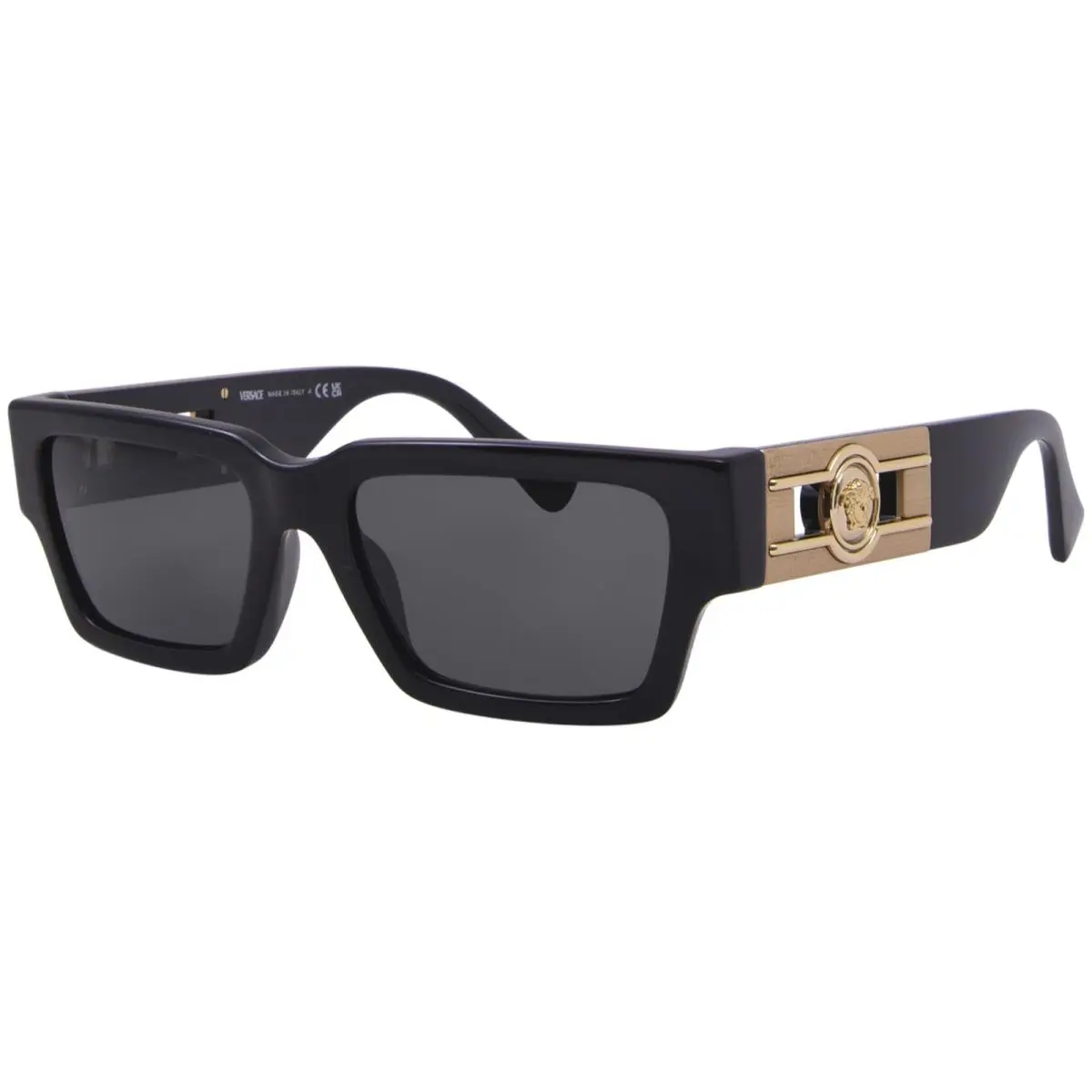 VE4459 5428/87 Havana/ Dark Grey Unisex Sunglasses by Versace