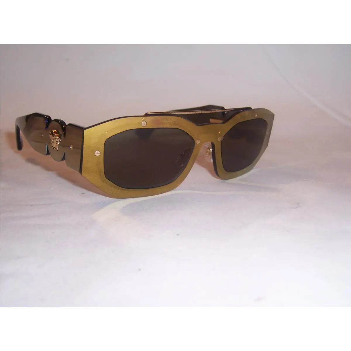 Versace Sunglasses VE 2235 1002/3 Brown Mirror Gold/brown