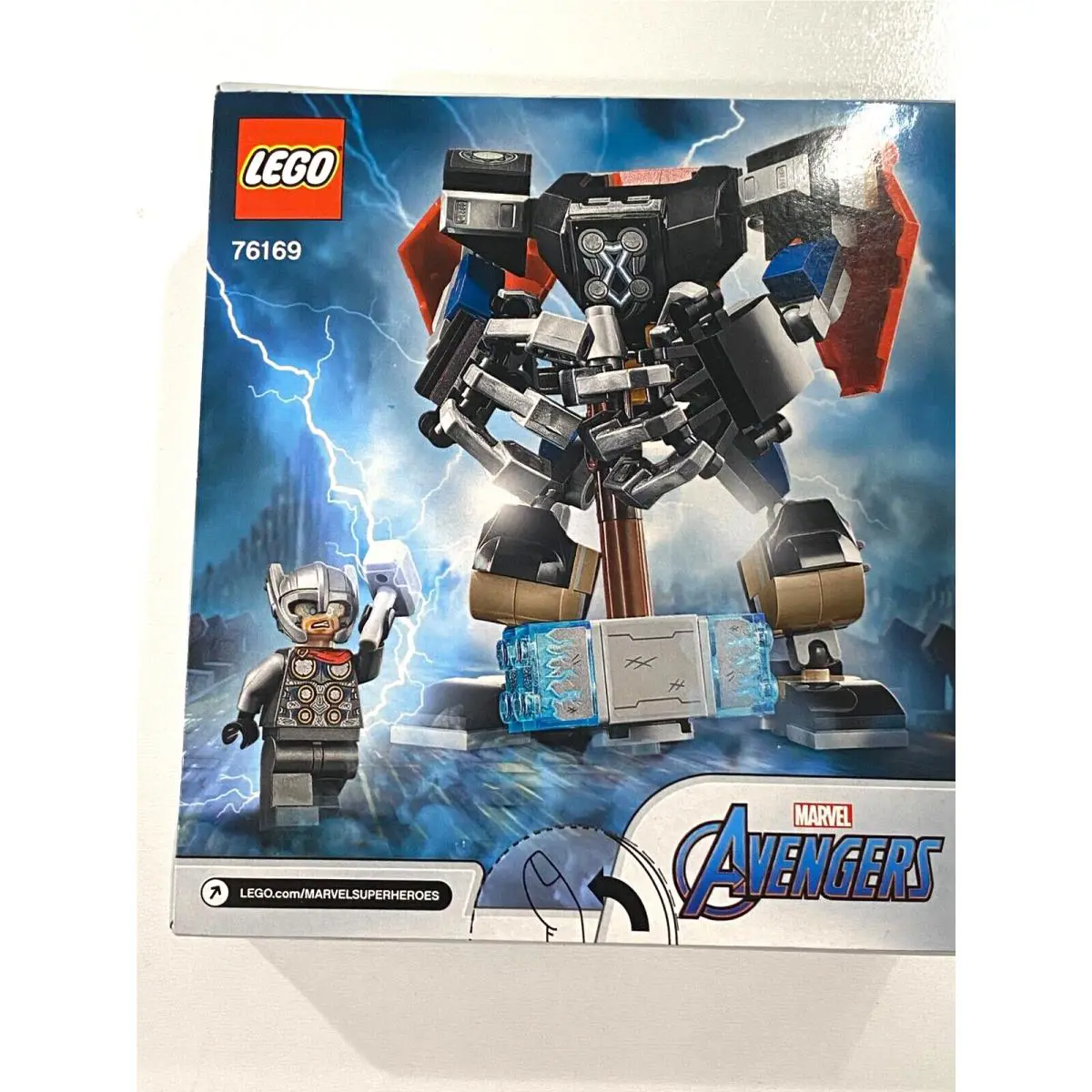 Lego Super Heroes: Thor Mech Armor 2021 Retired Marvel Avengers 76169