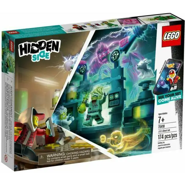 Lego 70418 Hidden Side J.b.`s Ghost Lab - Retired Set