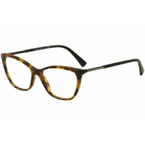Versace Women`s Eyeglasses VE3248 5074 54 Havana/black Full Rim Optical Frame